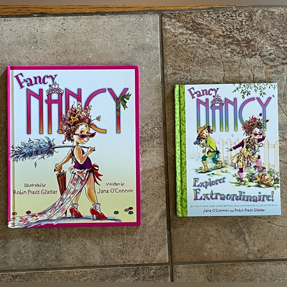 Lot of Fancy Nancy Hardcover Books